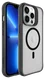 Buddi Hybrid Apple iPhone 13 Pro Hoesje MagSafe Back Cover Matte Zwart afbeelding 9