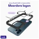 Buddi Hybrid Apple iPhone 12 / 12 Pro Hoesje MagSafe Transparant Zwart afbeelding 8
