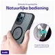 Buddi Hybrid Apple iPhone 12 / 12 Pro Hoesje MagSafe Back Cover Matte Zwart afbeelding 5