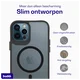 Buddi Hybrid Apple iPhone 12 / 12 Pro Hoesje MagSafe Back Cover Matte Zwart afbeelding 7