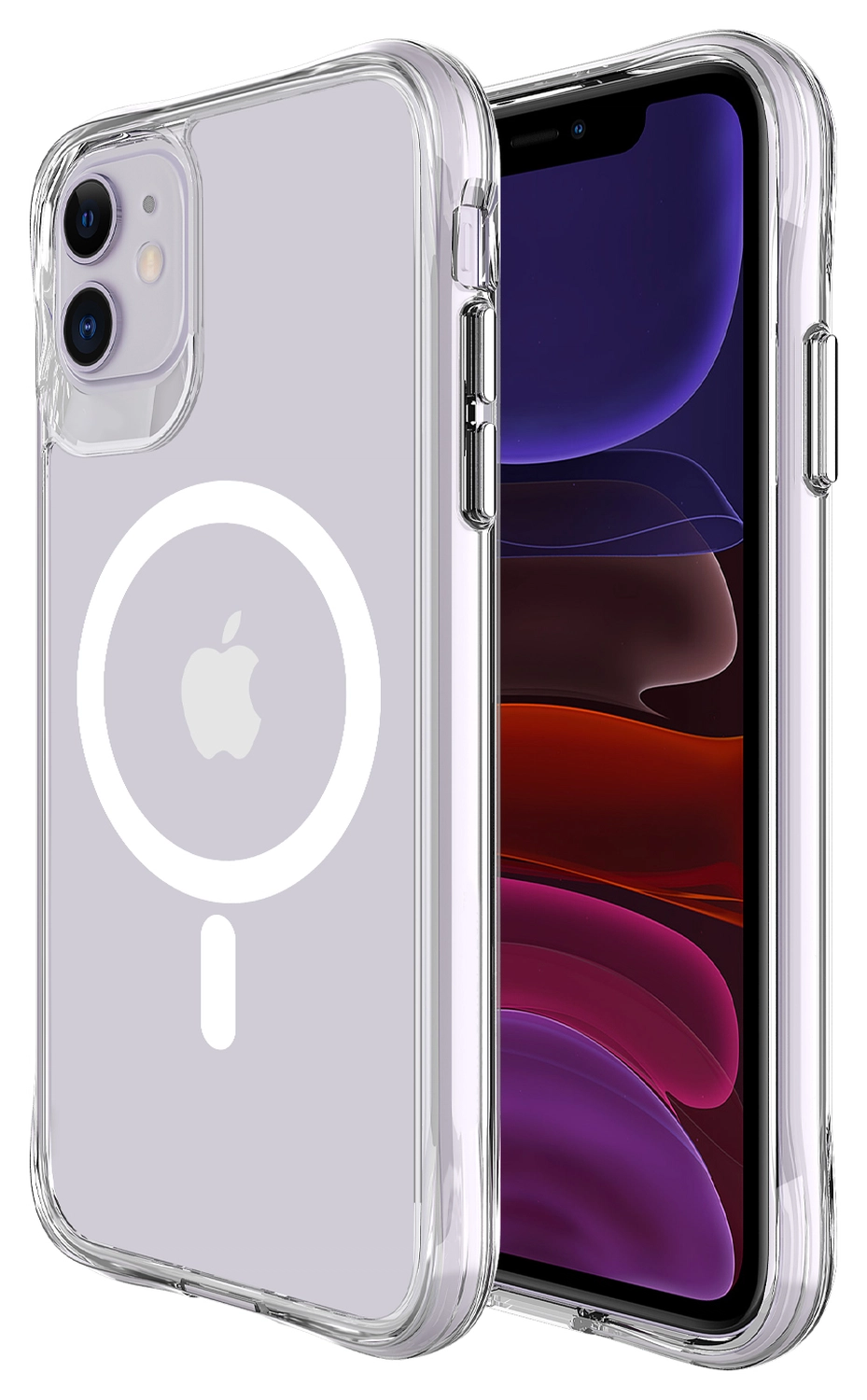 Buddi Core Apple iPhone 11 Hoesje MagSafe Back Cover Transparant afbeelding 1