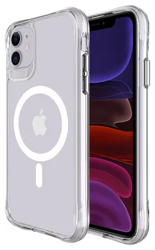 Buddi Core Apple iPhone 11 Hoesje MagSafe Back Cover Transparant
