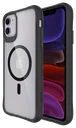Buddi Hybrid Apple iPhone 11 Hoesje MagSafe Back Cover Transparant Zwart
