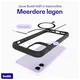 Buddi Hybrid Apple iPhone 11 Hoesje MagSafe Back Cover Transparant Zwart afbeelding 7