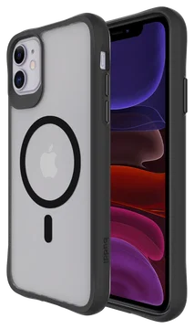 Buddi Hybrid Apple iPhone 11 Hoesje MagSafe Back Cover Matte Zwart
