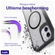 Buddi Hybrid Apple iPhone 11 Hoesje MagSafe Back Cover Matte Zwart afbeelding 2
