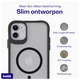 Buddi Hybrid Apple iPhone 11 Hoesje MagSafe Back Cover Matte Zwart afbeelding 6