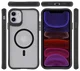 Buddi Hybrid Apple iPhone 11 Hoesje MagSafe Back Cover Matte Zwart afbeelding 9