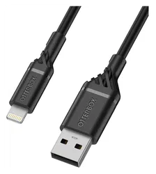 OtterBox 3A USB-A naar Lightning Kabel 1M Zwart afbeelding