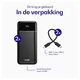 Buddi Boost 20.000 mAh Powerbank Met Display Duo Pack Zwart 22.5W afbeelding 14