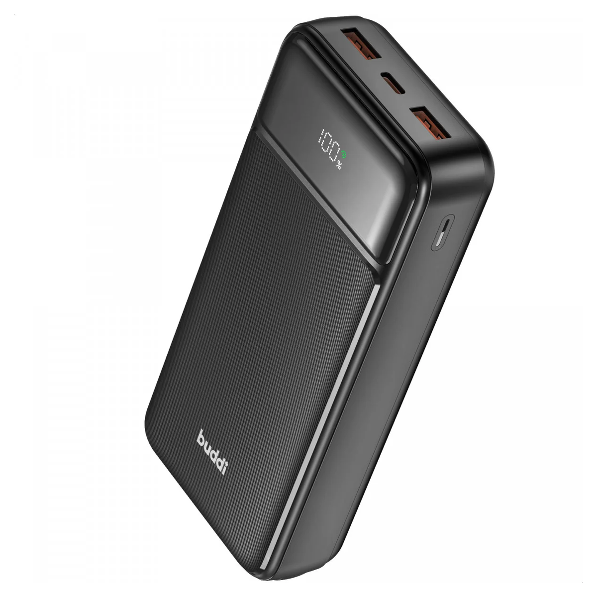 Buddi Boost 20.000 mAh Powerbank Met Display Duo Pack Zwart 22.5W afbeelding 19