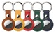 4smarts Apple AirTag Kunstleer Kleurrijk Sleutelhanger Hoesje (5-Pack) afbeelding 1