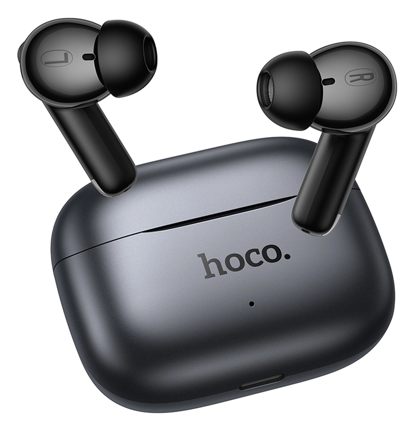Hoco Draadloze Oordopjes Noise Cancelling AI Vertaal Functie Zwart afbeelding 3