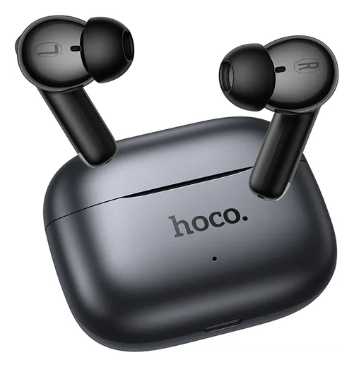 Hoco Draadloze Oordopjes Noise Cancelling AI Vertaal Functie Zwart afbeelding 3