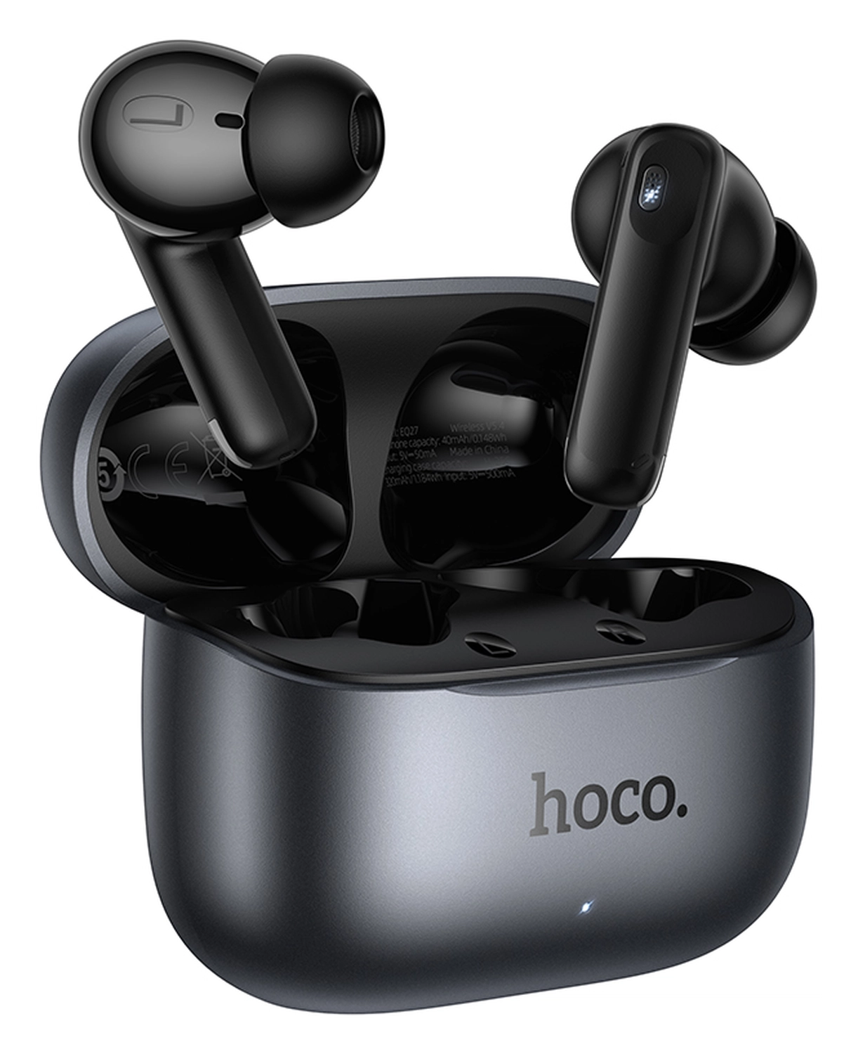 Hoco Draadloze Oordopjes Noise Cancelling AI Vertaal Functie Zwart afbeelding 8
