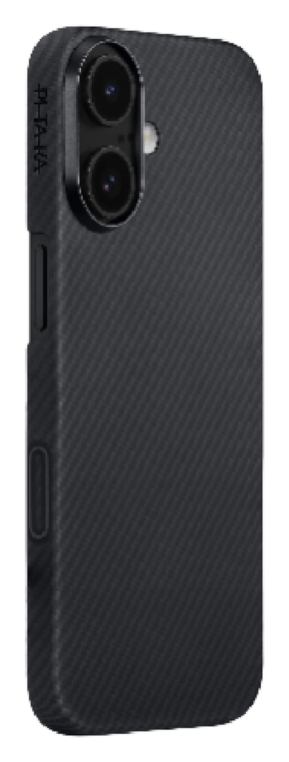 PITAKA Ultra-Slim iPhone 17 Hoesje 600D MagSafe Ultra Dun Zwart afbeelding 1