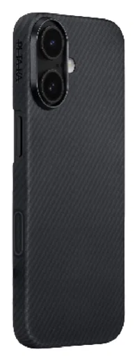 PITAKA Ultra-Slim iPhone 17 Hoesje 600D MagSafe Ultra Dun Zwart afbeelding 1