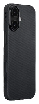 PITAKA Ultra-Slim iPhone 17 Hoesje 600D MagSafe Ultra Dun Zwart