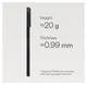 PITAKA Ultra-Slim iPhone 17 Hoesje 600D MagSafe Ultra Dun Zwart afbeelding 4