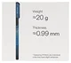 PITAKA Ultra-Slim iPhone 17 Hoesje 600D MagSafe Ultra Dun Moonrise afbeelding 4