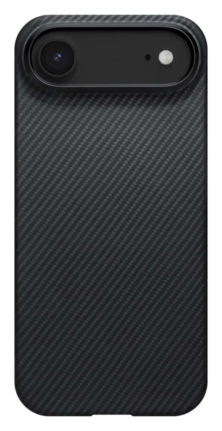 PITAKA Ultra-Slim iPhone Air Hoesje 600D MagSafe Ultra Dun Zwart afbeelding 2