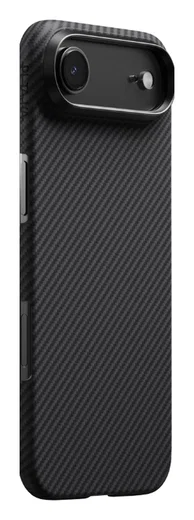 PITAKA Ultra-Slim iPhone Air Hoesje 600D MagSafe Ultra Dun Zwart afbeelding 1