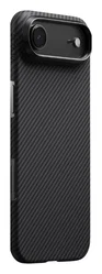 PITAKA Ultra-Slim iPhone Air Hoesje 600D MagSafe Ultra Dun Zwart afbeelding