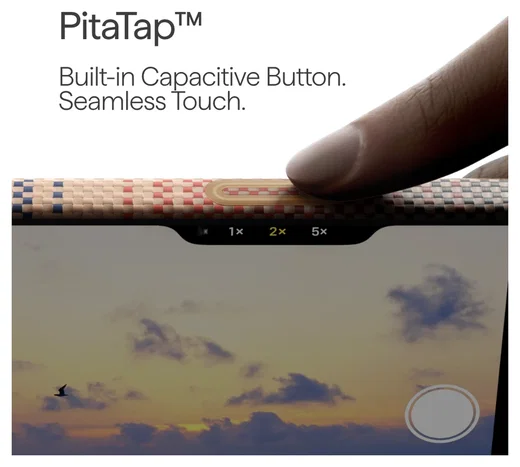 PITAKA Ultra-Slim iPhone Air Hoesje 600D MagSafe Ultra Dun Sunset afbeelding 5