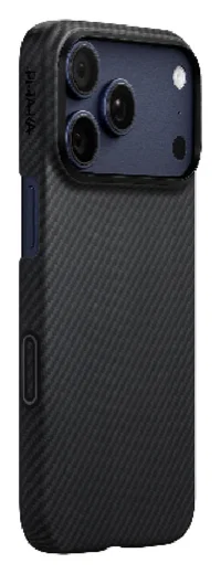 PITAKA Ultra-Slim iPhone 17 Pro Hoesje 600D MagSafe Ultra Dun Zwart afbeelding 1