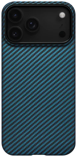 PITAKA Ultra-Slim iPhone 17 Pro Hoesje 600D MagSafe Ultra Dun Blauw Grijs afbeelding 12