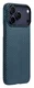 PITAKA Ultra-Slim iPhone 17 Pro Hoesje 600D MagSafe Ultra Dun Blauw Grijs
