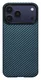 PITAKA Ultra-Slim iPhone 17 Pro Hoesje 600D MagSafe Ultra Dun Blauw Grijs afbeelding 14