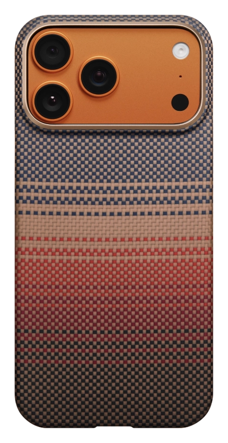 PITAKA Ultra-Slim iPhone 17 Pro Hoesje 600D MagSafe Ultra Dun Sunset afbeelding 11