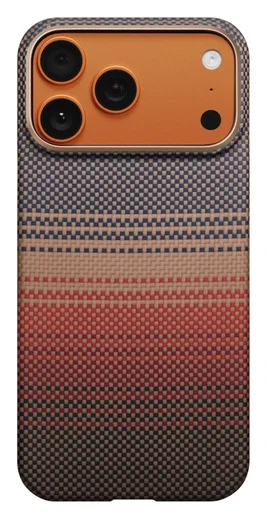 PITAKA Ultra-Slim iPhone 17 Pro Hoesje 600D MagSafe Ultra Dun Sunset afbeelding 11