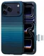 PITAKA Ultra-Slim iPhone 17 Pro Hoesje 600D MagSafe Ultra Dun Moonrise afbeelding 2