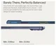 PITAKA Ultra-Slim iPhone 17 Pro Hoesje 600D MagSafe Ultra Dun Milky Way afbeelding 8