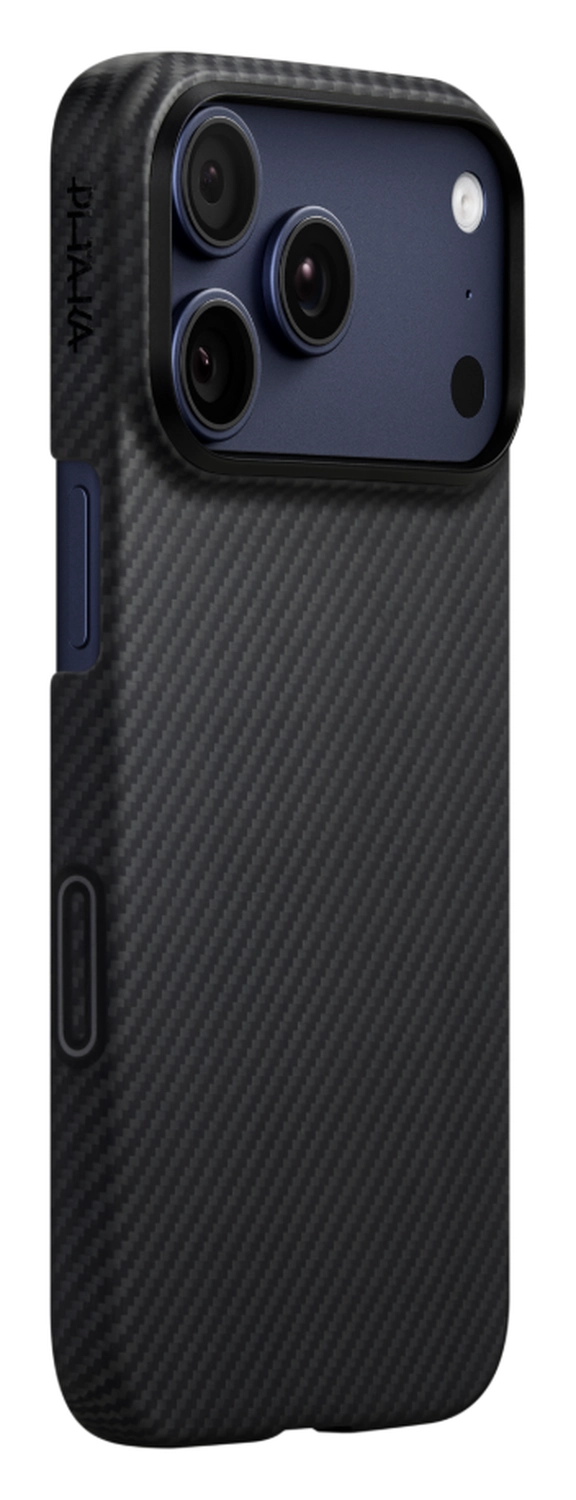 PITAKA Ultra-Slim iPhone 17 Pro Max Hoesje 600D MagSafe Ultra Dun Zwart afbeelding 1