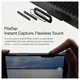 PITAKA Ultra-Slim iPhone 17 Pro Max Hoesje 600D MagSafe Ultra Dun Zwart afbeelding 6