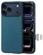 PITAKA Ultra-Slim iPhone 17 Pro Max Hoesje 600D MagSafe Ultra Dun Blauw Grijs afbeelding 2