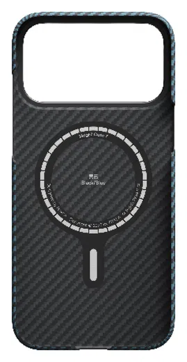 PITAKA Ultra-Slim iPhone 17 Pro Max Hoesje 600D MagSafe Ultra Dun Blauw Grijs afbeelding 14