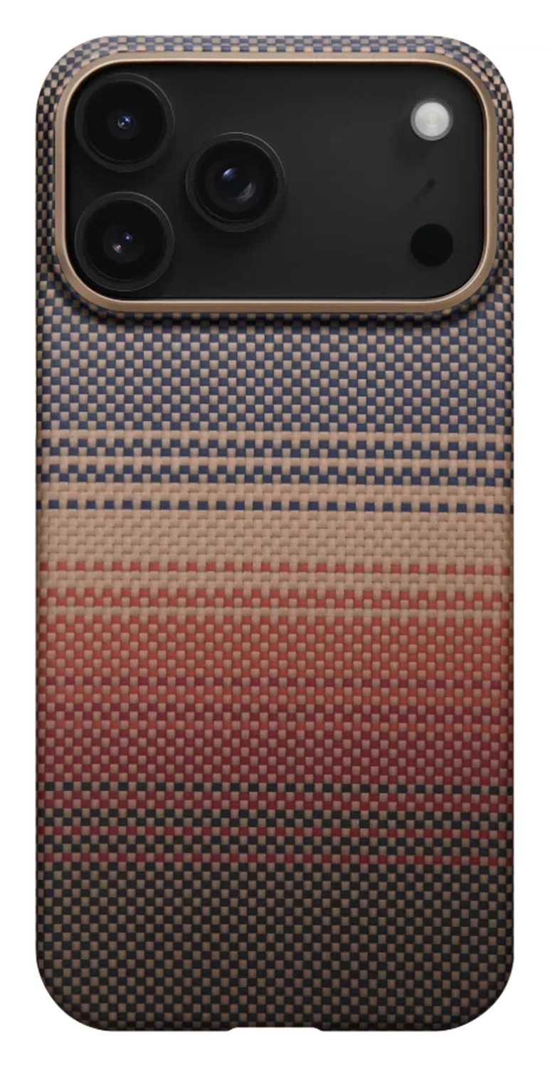 PITAKA Ultra-Slim iPhone 17 Pro Max Hoesje 600D MagSafe Ultra Dun Sunset afbeelding 13