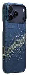 PITAKA Ultra-Slim iPhone 17 Pro Max Hoesje 600D MagSafe Ultra Dun Milky Way afbeelding