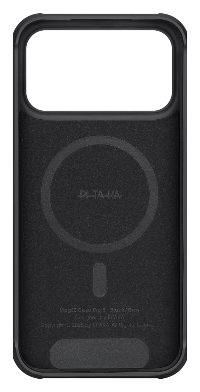 PITAKA Cairn Apple iPhone 17 Pro Hoesje 600D MagSafe Zwart afbeelding 4