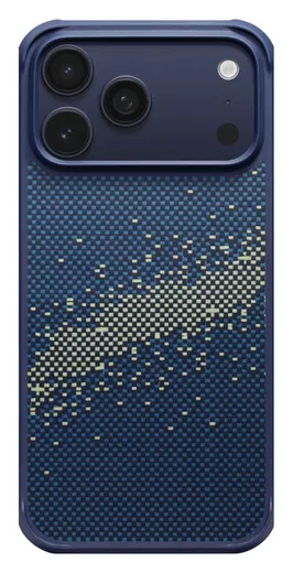 PITAKA Aramid ProGuard Apple iPhone 17 Pro Max Hoesje 600D MagSafe Milky Way afbeelding 2