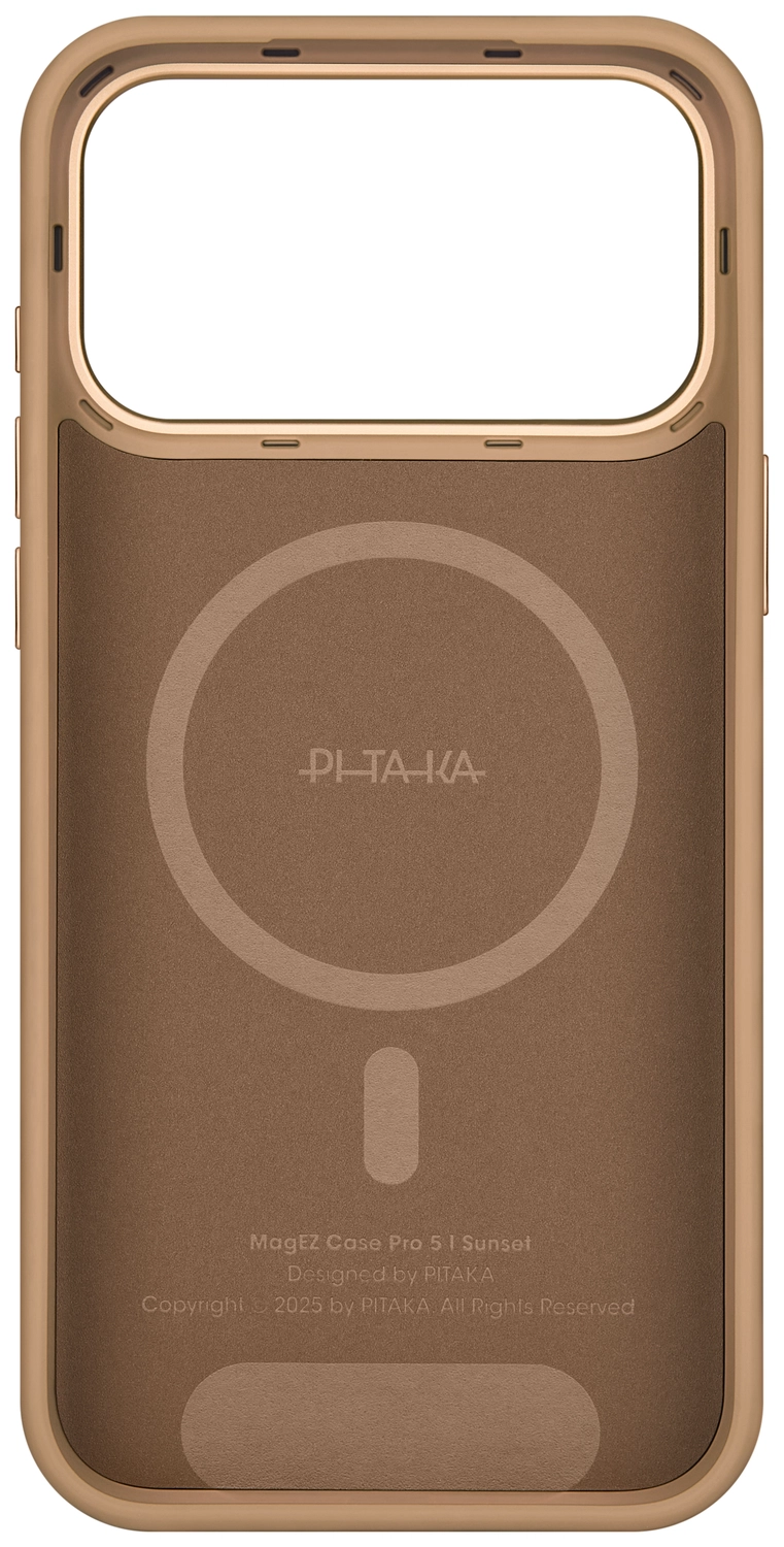 PITAKA Summa Apple iPhone 17 Pro Hoesje 600D MagSafe Sunset afbeelding 4