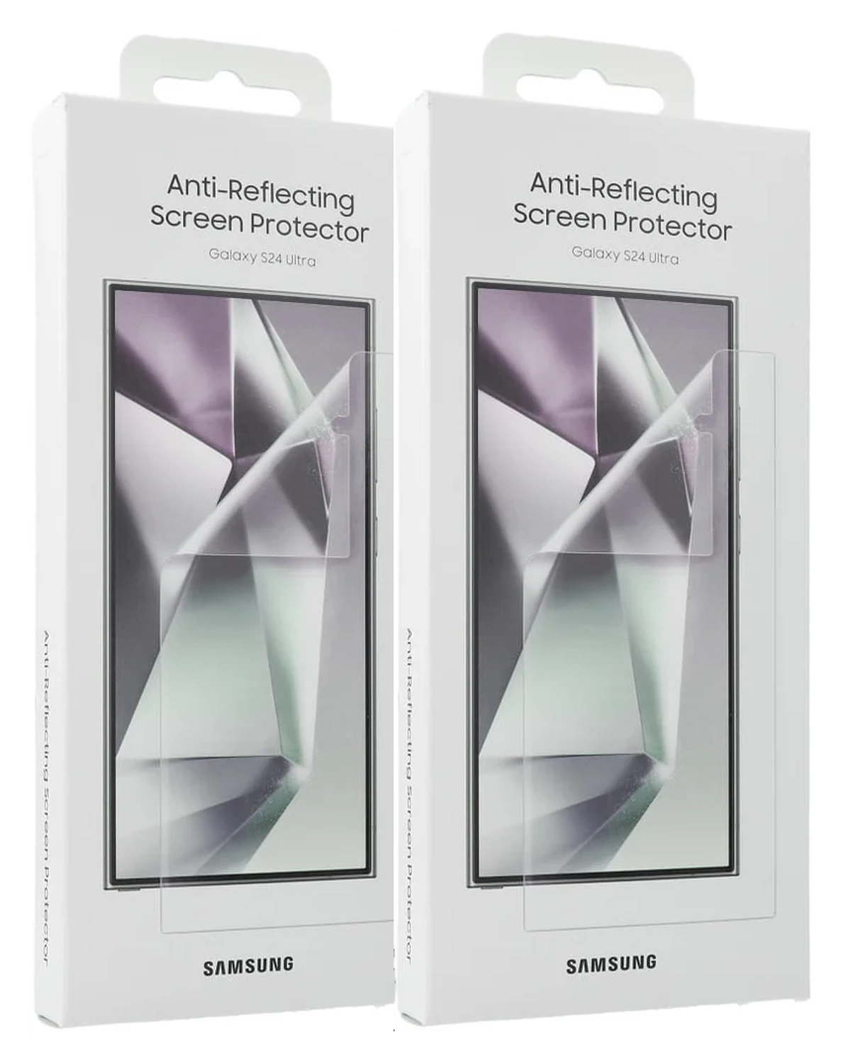 2x Duo pack Originele Samsung Galaxy S24 Ultra Screen Protector afbeelding 1