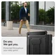 Spigen Rugged Armor Pro Samsung Galaxy Tab S10 FE Plus Hoes Book Case Zwart afbeelding 3