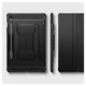 Spigen Rugged Armor Pro Samsung Galaxy Tab S10 FE Plus Hoes Book Case Zwart afbeelding 7