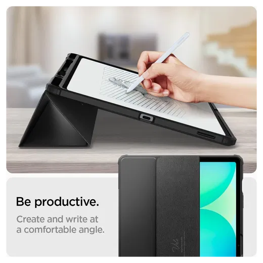 Spigen Ultra Hybrid Pro Samsung Galaxy Tab S10 FE Plus Hoes Zwart afbeelding 4