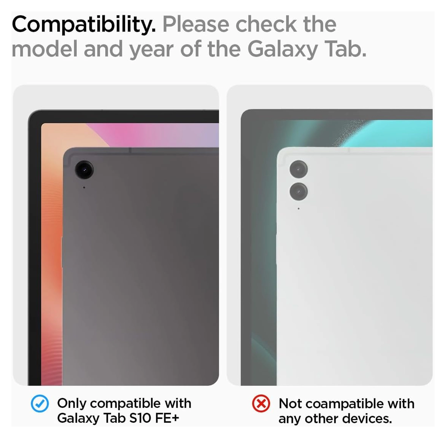 Spigen Ultra Hybrid Pro Samsung Galaxy Tab S10 FE Plus Hoes Zwart afbeelding 6